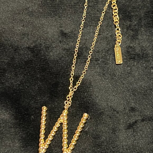 SUGAR FIX by Baublebar Initial Necklaces - Nickel Free - F, I, Q, U, W - Picture 8 of 15